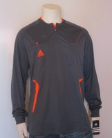 ADIDAS SCHIEDSRICHTER TRIKOT LANGARM GRAU NEU [GR.S