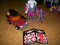 Transformers Pretenders - Gunrunner; 100% komplett & Skullgrin; fast komplett