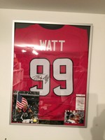 JJ Watt Houston Texans Signiertes Trikot Zertifikat Hologramm  NEU
