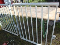 Gerüstgitter 2 Tore für Pferdeboxen Tiergatter Tor Stall Gatter Absperrgitter 