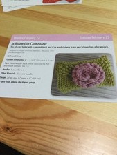 knitting pattern holder eBay