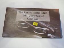1996 P & D Us Mint Set "Only Year With a "W" Mint Mark Dime" Unc Lot 165