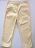 J.CREW CREWCUTS Girl's Cotton Pants Yellow/White Size 8 L/N EUC