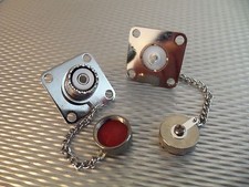 Bird 43 Thruline Wattmeter Qc Connectors 4240-050 Uhf With Screw On Covers