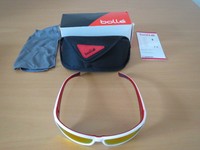 Bollé Bolle Sonnenbrille Python White/Metallic Red M 11334-