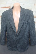 HARRIS TWEED   BLAZER  MEN JACKET  SIZE  27/ L  WOOL