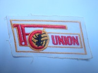 Aufnäher DDR 80ziger Emblem 1.FC Union Berlin DDR Oberliga Patch Logo DFV