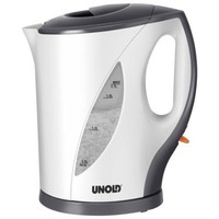 Unold 18805 Blitzkocher Wasserkocher 1,7l 2200W weiß/schwarz Kunststoff kabellos
