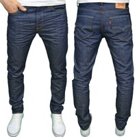 Levi's 508 INDIGO Mens Regular Fit Tapered Leg Jeans, BNWT