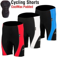 Herren Radsport Shorts Radlerhose Padded Kurz Fahrradhose  Cycling Bikeshorts