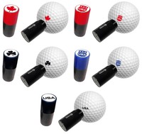 NEU ARTEN ASBRI GOLFBALL STEMPEL, GOLFBALL MARKIERER - GOLF GESCHENK ODER PREIS