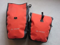 VAUDE Radtasche Aqua Deluxe Back, Orange/black