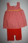 Carter's Toddler Girl's Two Piece Outfit Set, Size 4T Geometric