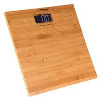 Esperanza 180KG/0,1kg Personenwaage Digitale Waage Bambusholz AAA Batterien