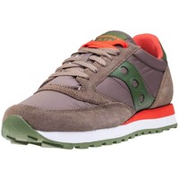 Saucony Jazz Original Herren Sneakers Brown Green Neu Schuhe