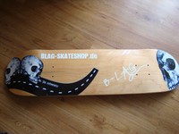 B-LAG 8.00 Shop Logo Natur Color Skateboard Deck RESTPOSTEN
