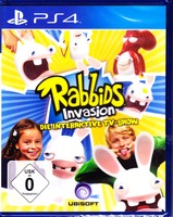 Rabbids Invasion Die interaktive TV-Show PS4 Spiel Neu (für Kinder)