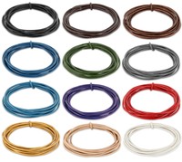 Lederband 2mm rund aus Rindsleder - Lederschnur Lederbänder Echtleder 