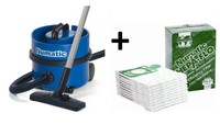 Numatic Profi-Staubsauger NVP180 Sauger Trockensauger + 10 HepaFlo Filterbeutel