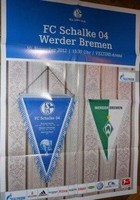 Spielplakat + Poster + FC Schalke 04 vs. Werder Bremen + 10.11.2012 + Sammler +