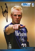 Logi Geirsson   TBV Lemgo  Handball Karte signiert - 264617