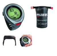 Mares Puck Pro grau Tauchcomputer Taucheruhr mit DryBag