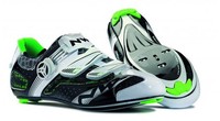 Northwave Galaxy Rennrad Schuhe Gr. 45 white/black