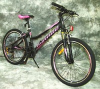 26“_ALU_DAMEN_MTB_21-GANG_ GEFEDERT_SHIMANOSCHALTUNG_NEU_2666_SCHWARZ-PINK 