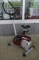 CHRISTOPEIT CP56 Ergometer Fitnessbike MECHANISCH Fahrradtrainer Heimtrainer Rot