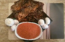 EL PASOS BEST BEEF JERKY!!! GARLIC SRIRACHA!! TEXAS STYLE!!!