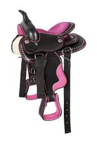 101593 PFIFF Westernsattel Sattel Western Ponysattel Shettysattel Kindersattel 