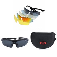 Wechselgläser Fahrradbrille Sonnenbrille Fahrrad Sportbrille Motorrad Unisex