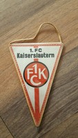 Wimpel Fanartikel 1.FC KAISERSLAUTERN 2.Bundesliga 80er Jahre Rarität 16x9 cm 