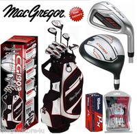  Macgregor CG1900 Mens Complete Golf Club Set New Steel Shafted Irons Stand Bag 