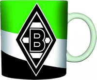 Kaffeebecher ''Schrägstreifen'' Borussia Mönchengladbach  -  - B00F3DZZAO