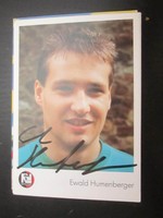 19111 Ewald Humenberger Nettelstedt Handball original signierte Autogrammkarte