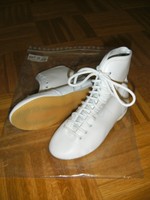 Gardetanzstiefel, Tanzstiefel, Mariechentanzstiefel IWA 807G, weiß, 29