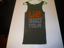 U2 360 Tour tank top Shirt Xl