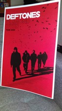 Deftones tour poster Diamond Eyes Gore tour Puscifer Tool Faith No More helmet