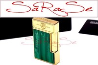 S.T. DUPONT MALACHIT TALISMAN FEUERZEUG L2 LIGHTER LIMITED EDITION ROSÉ-GOLD NEU