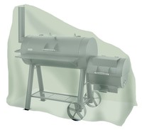 Tepro 8608 Universal Abdeckhaube - für Smoker groß 