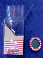 Stylischer Tacho Sigma My Speedy Stars & Stipes kabellos einf Bed. wasserdicht