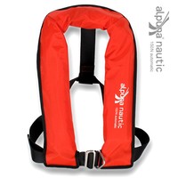 Vollautomatik-Rettungsweste rot 150N EN ISO 12402-3 automatik Schwimmweste 