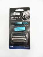 Braun 32B Series 3  Scherkopf Kombipack schwarz NEU & OVP  