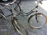 Wanderer Fahrrad + Rekord alte Fahrradteile Oldtimer Fahrrad Rar Uraltes Fahrrad