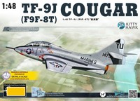 KH80129 1/48 KITTYHAWK TF-9J (F9F-8T) Cougar   KH80129