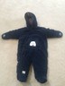 INFANT Baby Boys size 6/9 months Koala Baby Snowsuit Navy Blue Puppy Dog paws