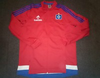 HSV Hamburger SV Anthem Jacke Matchworn Auflaufjacke Trikot L XL