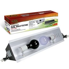 R-Zilla Srz100011634 Incandescent Dual Bulb Reptile Fixture, 20-3/4-Inch, New