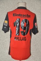 Eintracht Frankfurt Trikot #19 Bellaid Gr. L Jako 2009 Fraport Spielerversion BL